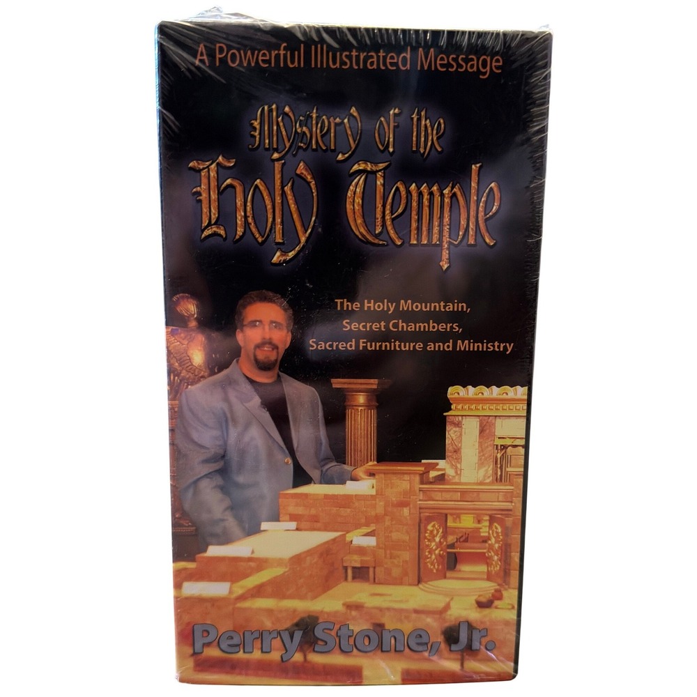 Mystery of the Holy Temple VHS Perry Stone Jr Voice of Evangelism